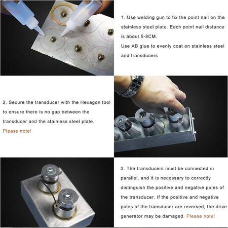 20KHz 60W Ultrasonic Cleaning Transducer - 3