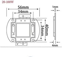 20W SMD High Power LED Bulb Full Spectrum White - 3