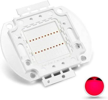 20W SMD High Power LED Bulb Plant Red - 1