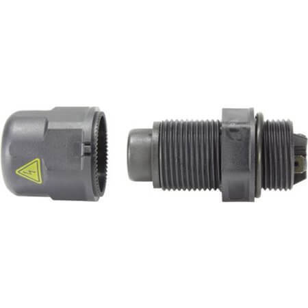21011411023 CONNECTOR MICRO JACK 4PIN PANEL FEED-THROUGH - 1