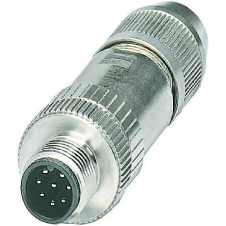 21031211801 CONNECTOR MICRO JACK 8PIN PLUG, MALE PINS - 1