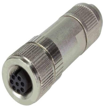 21031212801 CONNECTOR MICRO JACK 8PIN PLUG, FEMALE SOCKETS - 1