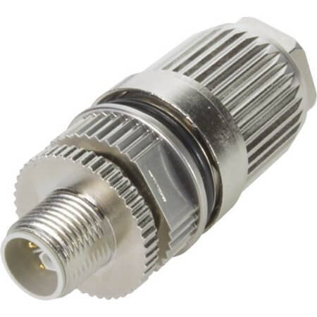 21032961505 CONNECTOR MICRO JACK 5PIN (4 + FE) PLUG, MALE PINS - 1
