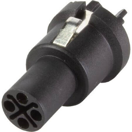 21033092403 CONNECTOR MICRO JACK 4PIN RECEPTACLE, MALE PINS - 1