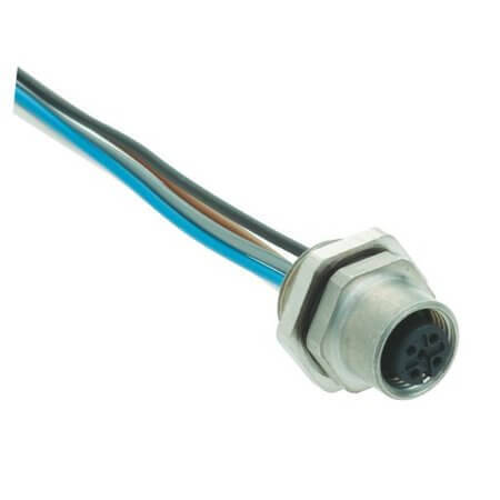 21033112501 CON.CIRCLE CABLE ASSEMB. PLUG 5PIN WIRE LEADS - 1