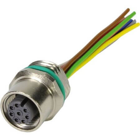 21033176810 CON.CIRCLE CABLE ASSEMB. PLUG 8PIN WIRE LEADS - 1