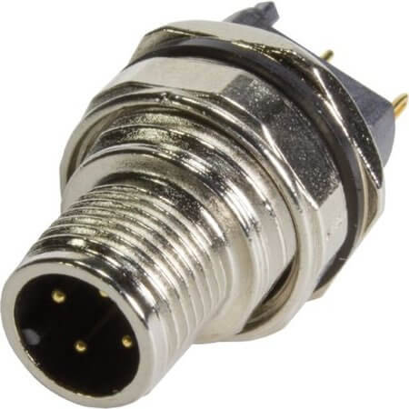 21033211430 CONNECTOR MICRO JACK 4PIN RECEPTACLE, MALE PINS - 1