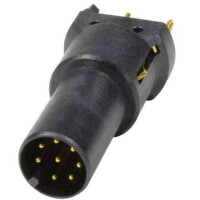 21033211818 CONNECTOR MICRO JACK 8PIN INSERT, MALE PINS - 1