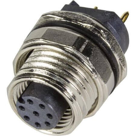 21033212830 CONNECTOR MICRO JACK 8PIN PLUG, FEMALE SOCKETS - 1