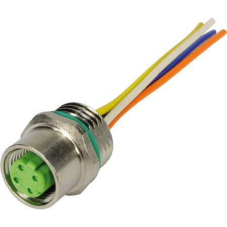 21033712403 CON.CIRCLE CABLE ASSEMB. PLUG 4PIN WIRE LEADS - 1