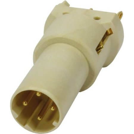 21033811418 CONNECTOR MICRO JACK 4PIN INSERT, MALE PINS - 1