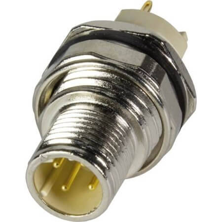 21033811430 CONNECTOR MICRO JACK 4PIN RECEPTACLE, MALE PINS - 1