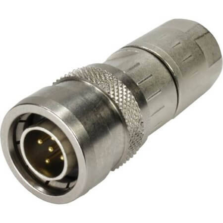 21033821401 CONNECTOR MICRO JACK 4PIN PLUG, MALE PINS - 1