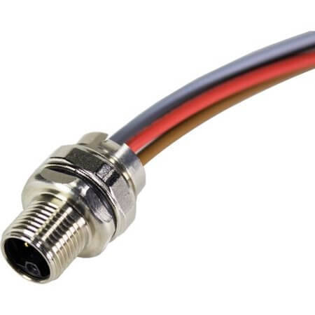 21035962506 CON.CIRCLE CABLE ASSEMB. PLUG 4PIN WIRE LEADS - 1