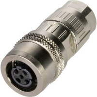 21038812430 CONN. MICRO JACK HOUSING 4PIN PANEL MOUNT - 1