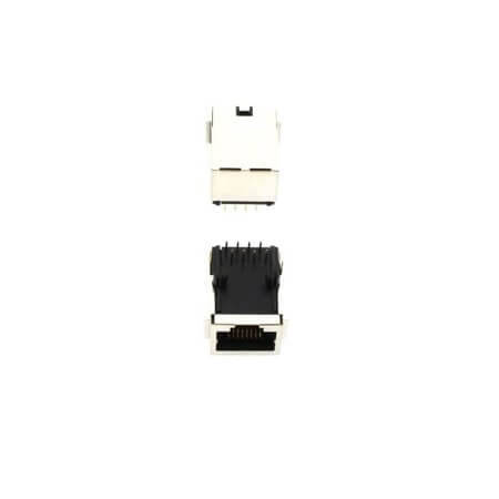 210A-11C03 MODULAR JACK THT R/A 8P8C (RJ45,Ethernet) SHIELDED - 1