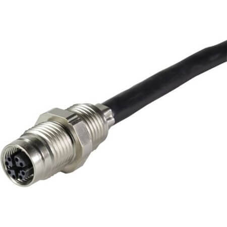 21330800850003 CON.CIRCLE CABLE ASSEMB. RECEPTACLE 8PIN WIRE LEAD - 1