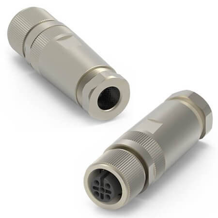 216A-05FF0 CONN.MICRO PLUG 5PIN M12 FEMALE INSTALLABLE - 1