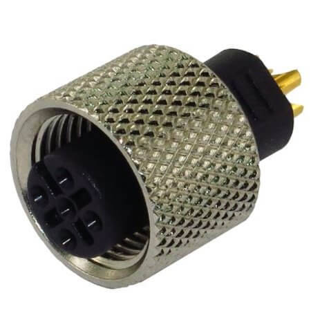216A-05FO0 CONN.MICRO PLUG 5PIN M12 FEMALE OVERMOLD - 1