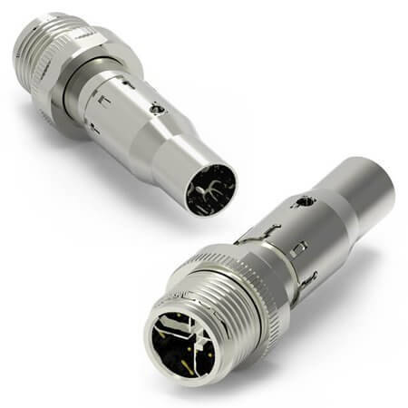 216X-08MO0 CONN.MICRO PLUG 8PIN M12 MALE OVERMOLD - 1