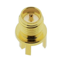 21814 CONN RP-SMA THT V/T 50R 4Ghz EDGEMOUNT - 1