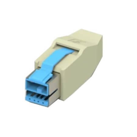 218A-12D01 POWERED USB PLUG FOR CABLE 12V OD:6.50MM - 1