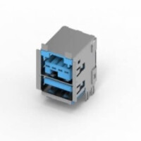 218B-12G01 POWERED USB RECEPTACLE 12V GREEN - 1