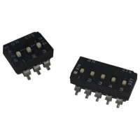 219-8LPSTR SWITCH DIP 8 Pos. SPST 100mA 20VDC SMT V/T - 1