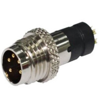 219A-05MO0 CONN.MICRO JACK 5PIN M8 MALE OVERMOLD - 1