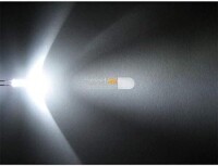 22-28V 3mm Water Clear Pure Green LED Indicator Light With 20cm Cable - 3