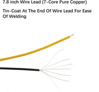 22-28V 5mm Blue LED Indicator Light With 20cm Cable - 5