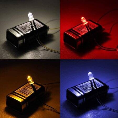 22-28V 5mm Red LED Indicator Light With 20cm Cable - 4