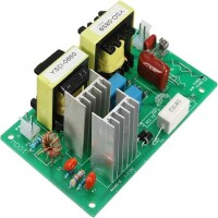 220V 100W Ultrasonic Cleaning Circuit Board Generator Parts + 100W 40KHz Transducer - 2