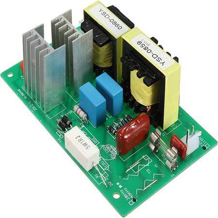 220V 100W Ultrasonic Cleaning Circuit Board Generator Parts + 100W 40KHz Transducer - 4