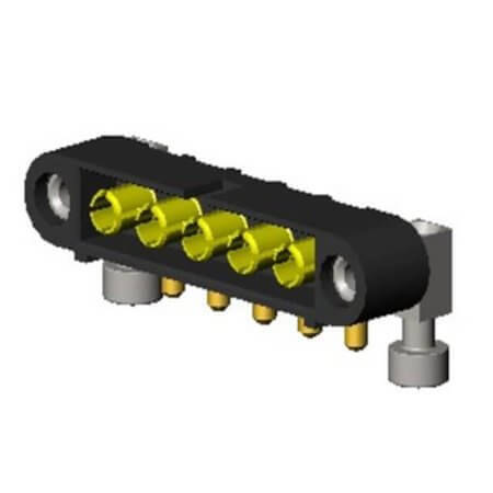 221D00F26-0005-3400CMM CONNECTOR CMM220 M 90° ON PCB 05 CAV. F26 - 1