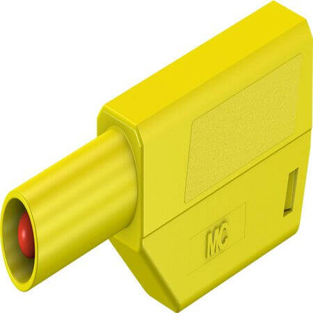 22.2657-24 4 MM PLUG COMPLETE YELLOW - 1