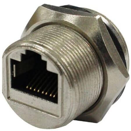 222A-03001 CONN.MODULAR ADAPTER RJ45 8P8C STRAIGHT - 1
