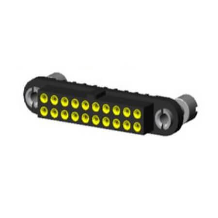 222Y12M46 CONNECTOR CMM220 F STRAİGHT ON PCB 12 PTS M46 - 1