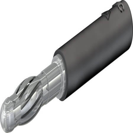 22.5163-21 4 MM PLUG BLACK - 1