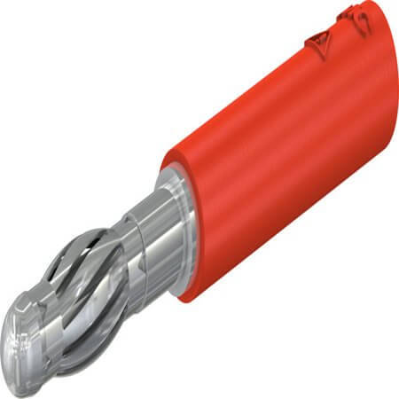22.5163-22 4 MM PLUG RED - 1