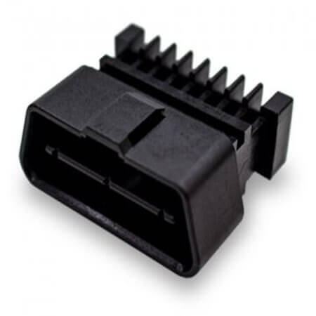 226A-H001 CON.T.B.OBD2 TYPE A OVERMOLD BLACK - 1