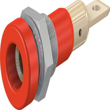 23.0190-22 4 MM SOCKET RED - 1