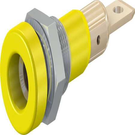 23.0190-24 4 MM SOCKET YELLOW - 1