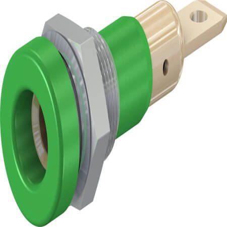 23.0190-25 4 MM SOCKET GREEN - 1