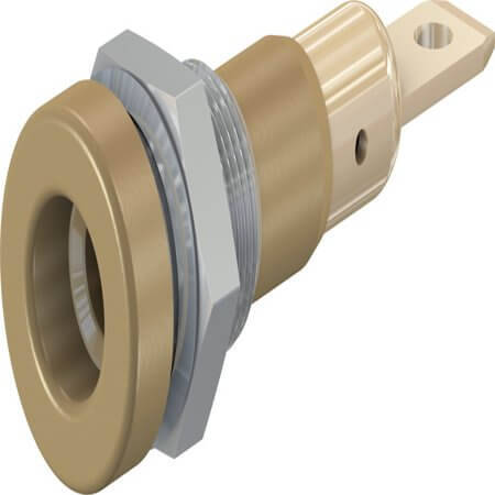 23.0190-27 4 MM SOCKET BROWN - 1