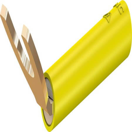23.0440-24 4 MM ADAPTER JAUNE - 1