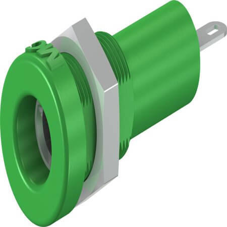 23.0450-25 4 MM SOCKET GREEN - 1