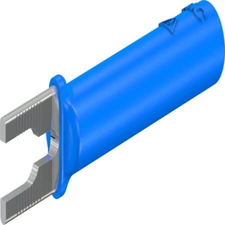23.0480-23 4 MM ADAPTER BLUE - 1