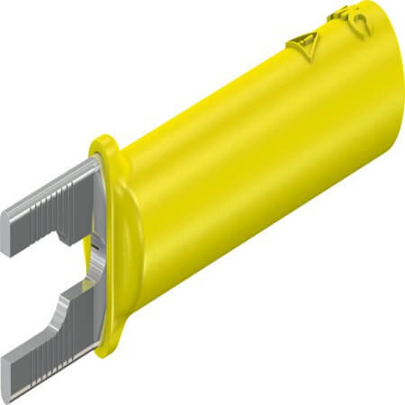23.0480-24 4 MM ADAPTER YELLOW - 1
