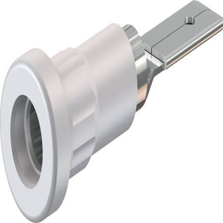 23.1015-29 4 MM SOCKET WHITE - 1